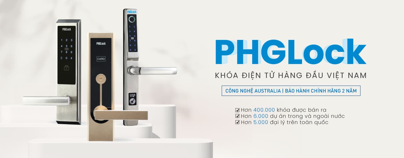 Khoá cửa thông minh phglock